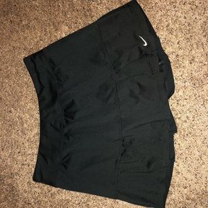 Black nike skort